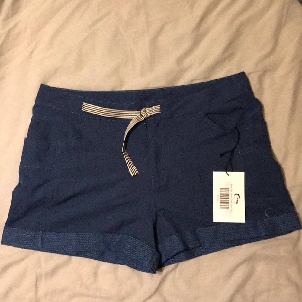 Zyia Blue Not Just A Trail Short